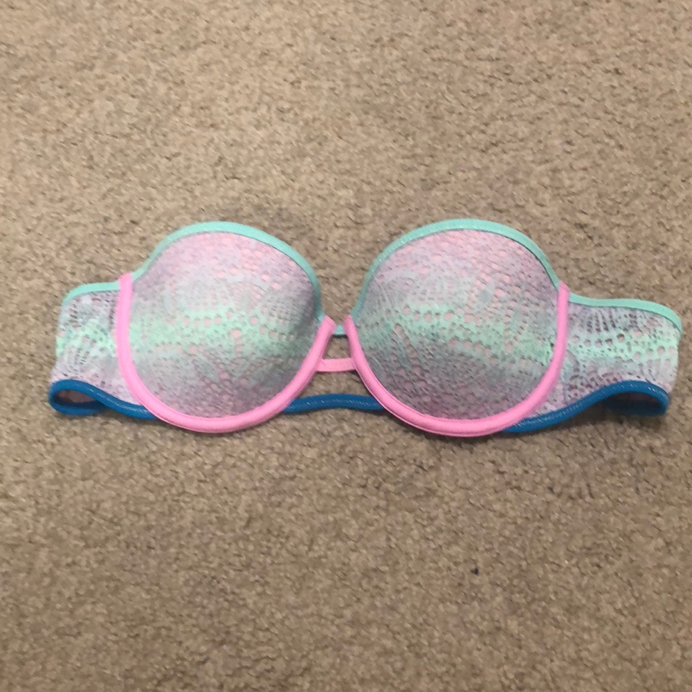 Victoria secret strapless top bathing suit